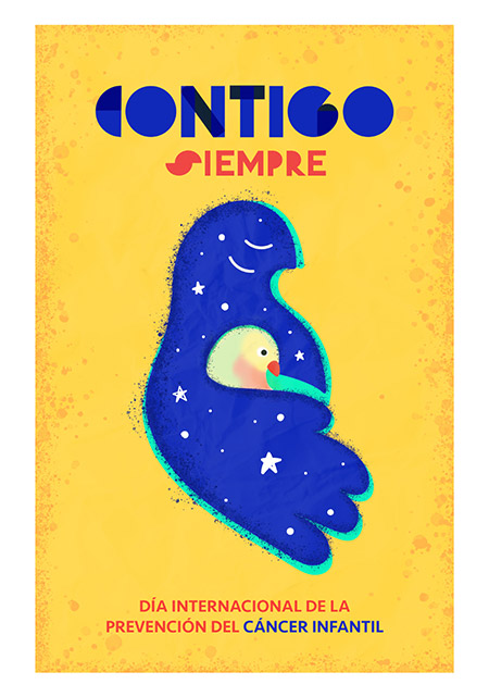 Poster for “Soldados de Amor” - International Day for the prevention
                                of Childhood Cancer